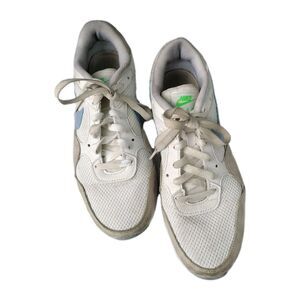 Nike/Nike Air Max/Women's Nike Air Max SC shoe/white and light blue/Size 9 US